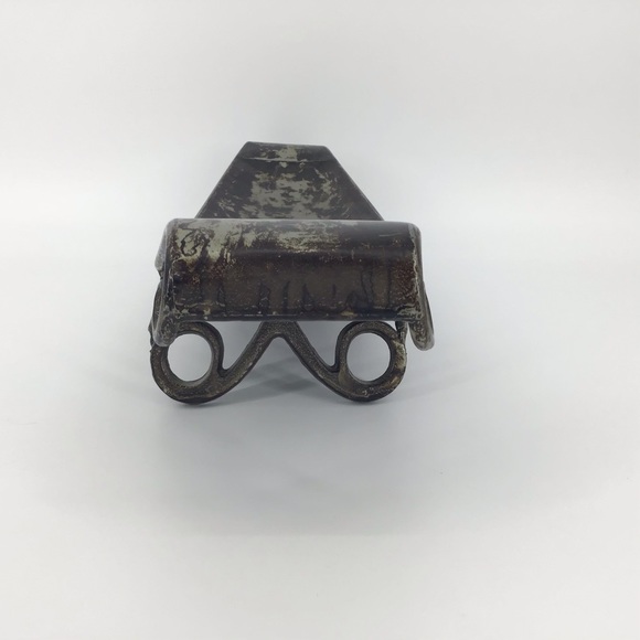 Distressed Look Metal Accent Dish - Picture 6 of 15